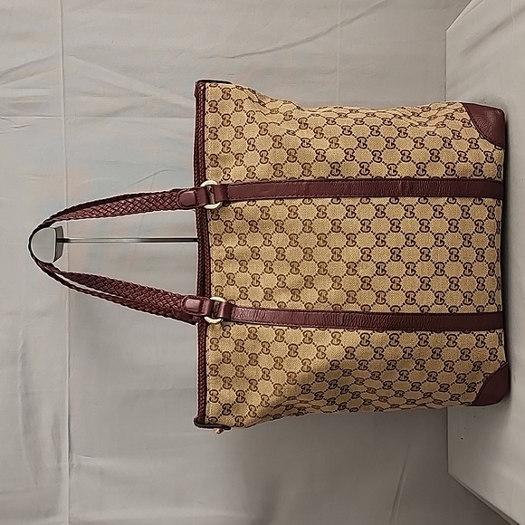GUCCI GG Canvas Marrakech Tote Bag - Picture 5 of 16
